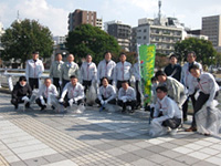 ボランティア活動（当社施工４橋と周辺歩道及び公園の美化）