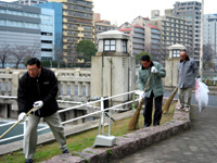 広島市内清掃活動