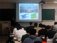 熊本大学で「ＰＣ橋の設計・製造・施工」について説明しました
