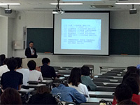 熊本大学で「インターンシップ講演会」を行いました