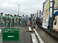 鳥栖工業高校生が遠賀高架橋オフランプ工事と福岡工場で「インフラ」の意義を学ぶ