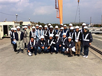 世界21カ国の橋梁技術者が福岡工場を見学