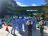 三遠南信3号橋PC上部工事 愛知県立岡崎工科高校 現場見学会
