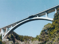 ロアリング工法（コンクリートアーチ橋）